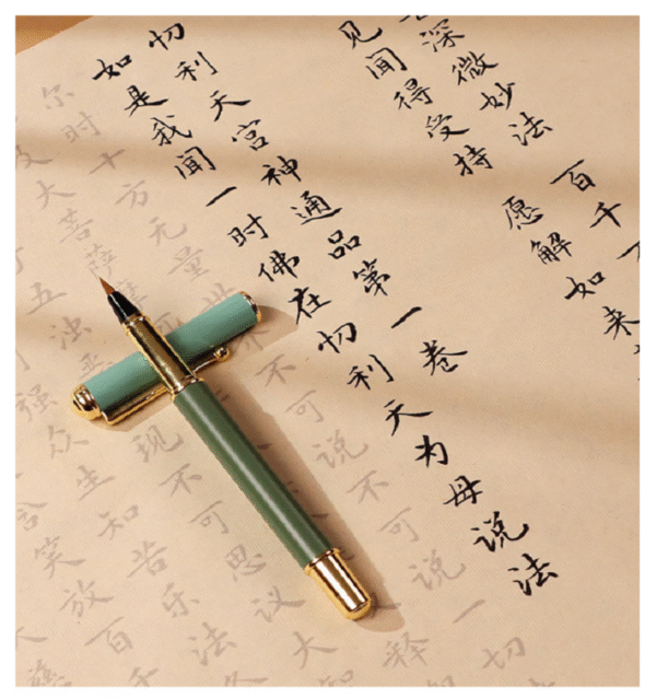 Xuan Chinese Paper Art Paper Calligraphy Hand Scroll Brocade Box Set for  Copying Writing of < The Sutra of the Past Vows of Earth Store Bodhisattva >