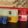 Chinese xuan paper  hand scroll for Drawing Painting Writing Calligraphy Artwork ,Love Letter Marriage Certificate  Invitation &  Guestbook Song brocade box  Gift