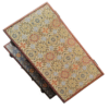 32*16*4.5cm Xuan Paper Folding Book Rectangle Song Brocade Faces Rosewood Solid Wood Package  Silk Necklace Gift  Jewerly Storage Box