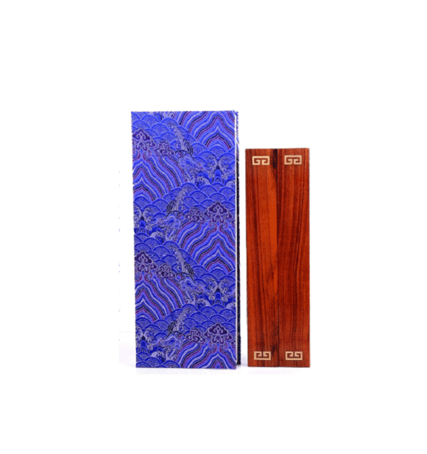 Chinese Heavy  Solid Wood  Paperweight  Song Brocade Box  The cardboard gift box four treasures of Study Room gift.