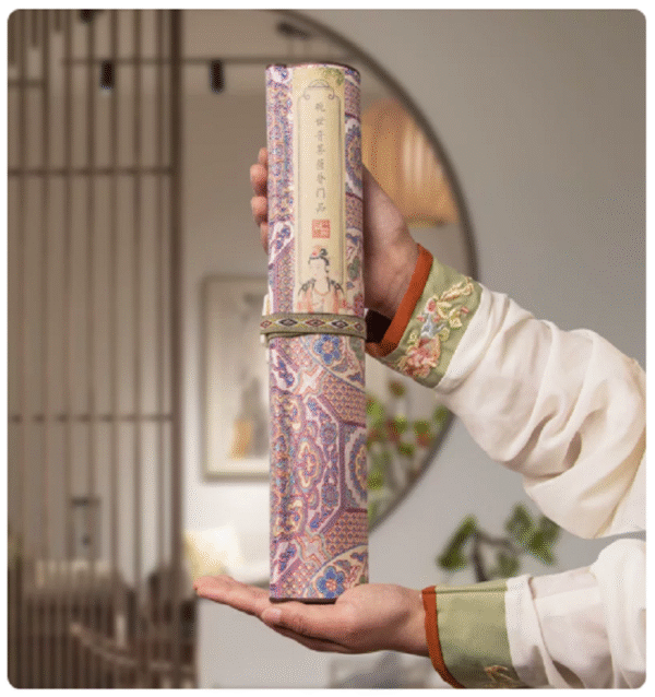 Chinese Calligraphy Copying Writing Buddhist Sciptures of < The Universal Gate Chapter of  Avalokiteshvara Bodhisattva > Song Brocade Box Set