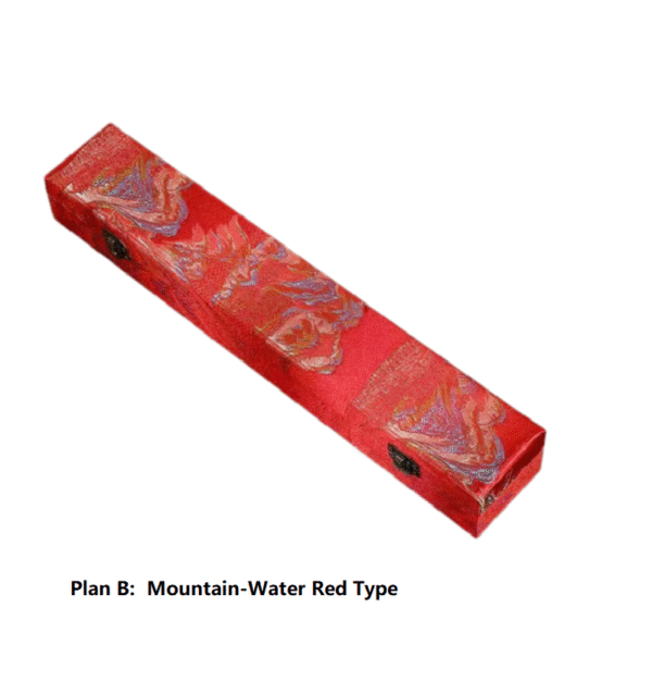 Chinese xuan paper  hand scroll for Drawing Painting Writing Calligraphy Artwork ,Love Letter Marriage Certificate  Invitation &  Guestbook Song brocade box  Gift