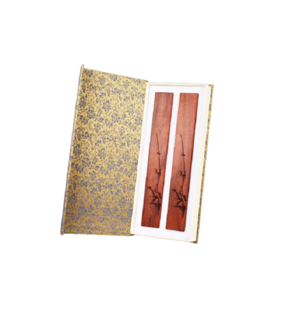 Chinese Heavy  Solid Wood  Paperweight  Song Brocade Box  The cardboard gift box four treasures of Study Room gift.