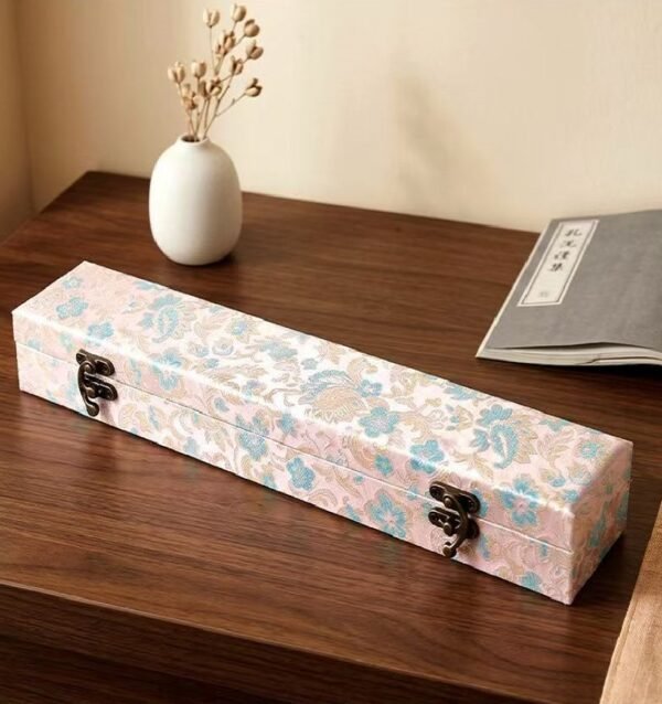 Chinese xuan paper  hand scroll for Drawing Painting Writing Calligraphy Artwork ,Love Letter Marriage Certificate  Invitation &  Guestbook Song brocade box  Gift
