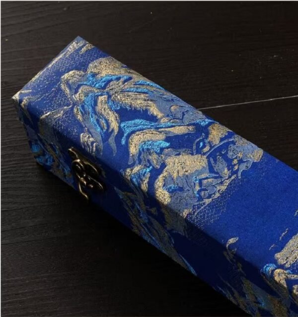 Chinese xuan paper  hand scroll for Drawing Painting Writing Calligraphy Artwork ,Love Letter Marriage Certificate  Invitation &  Guestbook Song brocade box  Gift