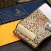 Buddhism Yellow  Eternal Blue Xuan Paper Calligraphy Paper Hand Scroll Song Brocade Samite Box Set of Writing The Heart of Sutra