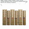 Xuan Chinese Paper Art Paper Calligraphy Hand Scroll Brocade Box Set for  Copying Writing of < The Sutra of the Past Vows of Earth Store Bodhisattva >