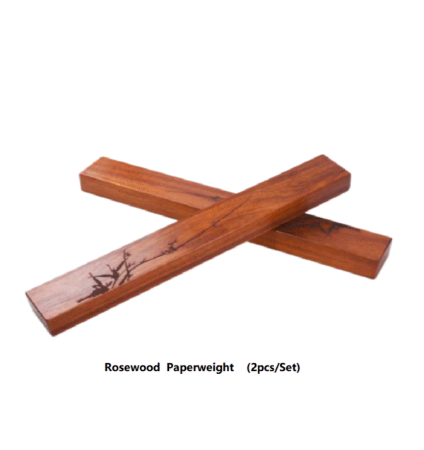 Chinese Heavy  Solid Wood  Paperweight  Song Brocade Box  The cardboard gift box four treasures of Study Room gift.