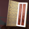 Chinese Heavy  Solid Wood  Paperweight  Song Brocade Box  The cardboard gift box four treasures of Study Room gift.
