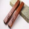 Chinese Heavy  Solid Wood  Paperweight  Song Brocade Box  The cardboard gift box four treasures of Study Room gift.