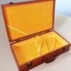 32*16*4.5cm RoseWood Brocade Fabric Red Rabbit  Marriage Gift Box Storage Silk Package Box Jewelry Gift Collection Case