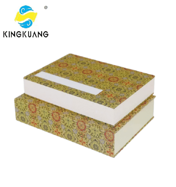 Xuan Paper  Calligraphy Paper Folding Book  Simple  MDF Song Brocade  Box Set Gift for Writing Daoism Classic  <  Tao Te Ching   > -Lao Tzu or < The Diamond Sutra > 