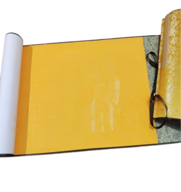Xuan Paper Calligraphy Paper Hand Scroll Song Brocade Box Set for Writing  < Tao Te Ching> <The Diamond Of Sutra > .