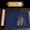 Xuan Paper Calligraphy Paper Hand Scroll Song Brocade Box Set for Writing  < Tao Te Ching> <The Diamond Of Sutra > .