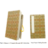 Xuan Paper  Calligraphy Paper Folding Book  Simple  MDF Song Brocade  Box Set Gift for Writing Daoism Classic  <  Tao Te Ching   > -Lao Tzu or < The Diamond Sutra > 