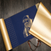 Xuan Paper Calligraphy Paper Hand Scroll Song Brocade Box Set for Writing  < Tao Te Ching> <The Diamond Of Sutra > .