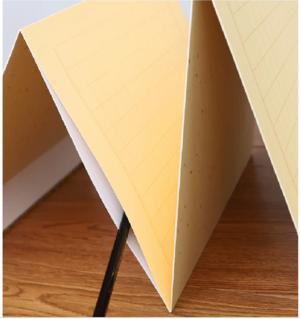 Xuan Paper  Calligraphy Paper Folding Book  Simple  MDF Song Brocade  Box Set Gift for Writing Daoism Classic  <  Tao Te Ching   > -Lao Tzu or < The Diamond Sutra > 