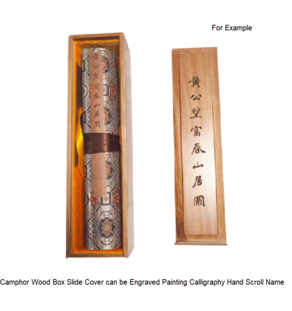 Xuan Paper Calligraphy Paper Hand Scroll Song Brocade Box Set for Writing < Tao Te Ching>  < The Diamond of Sutra >