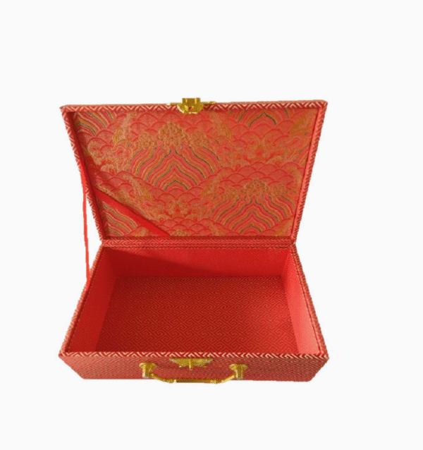 Bride price  Spousal  Conjugal gift  Marriage  Nuptial settlement  Dowry money box Red Yun Brocade Box