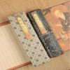 Xuan Paper Calligraphy Hand Scroll Copying  Ancient  Wisdom on Strategy and Tactics < GUI GU ZI > Song Brocade Box