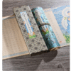 xuan paper hand scroll calligraphy song brocade box set copying < Sutra of Medicine Buddha >