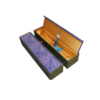 Xuan Paper Hand Scroll Copying Chinese Daoism Classic Longevity Article 《 ZUO WANG LUN 》Tang Dynasty Song Brocade Box