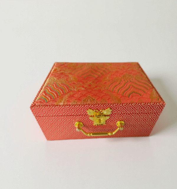 Bride price  Spousal  Conjugal gift  Marriage  Nuptial settlement  Dowry money box Red Yun Brocade Box