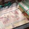 xuan paper hand scroll Artwork copying < The Classic of Tea > song brocade box Gift set