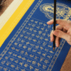 004 The Great Compassion Mantra Xuan Paper Copying Scroll Shakyo Song Brocade Box Set Calligraphy Tracing Artwork