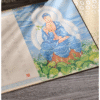xuan paper hand scroll calligraphy song brocade box set copying < Sutra of Medicine Buddha >