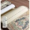 005. Xuan Paper Hand Scroll Daoism Scripture Copying Writing The Suprme Marvelous Scripture Song Brocade Box Set
