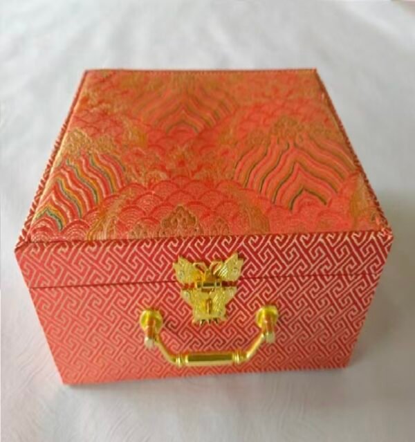 Bride price  Spousal  Conjugal gift  Marriage  Nuptial settlement  Dowry money box Red Yun Brocade Box