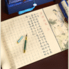 Xuan Paper Hand Scroll Copying  Phonetic Rhyme and Musical Rhythm  Article 《 Sheng Lv Qi Meng 》by Che Wan Yu  in Qing  Dynasty  Song Brocade Box 