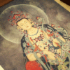Xuan Paper Calligraphy Hand Scroll Copying of Buddhism Classic < The Ten Great Vows of Manjushri Bodhisattva >