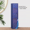 Xuan Paper Hand Scroll Copying Chinese Daoism Classic Longevity Article 《 ZUO WANG LUN 》Tang Dynasty Song Brocade Box