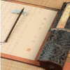 Xuan Paper Calligraphy Hand Scroll Copying  Ancient  Wisdom on Strategy and Tactics < GUI GU ZI > Song Brocade Box