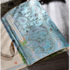 xuan paper hand scroll calligraphy song brocade box set copying < Sutra of Medicine Buddha >