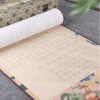 35*795cm Xuan Paper Hand Scroll Copying Universal Virtue Bodhisattva"s  Practices and Vows" Chapter Song Brocade Box Set 