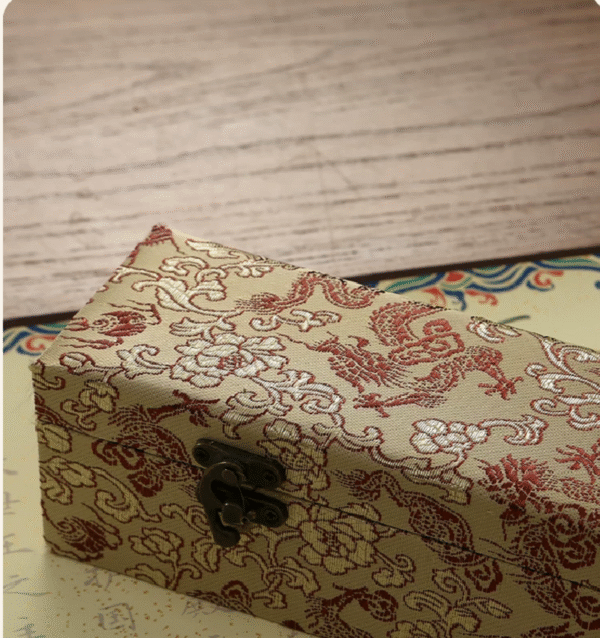 Xuan Paper Calligraphy Hand Scroll Copying of Buddhism Classic < The Ten Great Vows of Manjushri Bodhisattva >