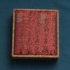 Chinese Solid Wood Sandalwood Massage Comb Gift Elegant Brocade Box Set