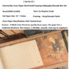 Xuan Paper Calligraphy Hand Scroll Copying  Ancient  Wisdom on Strategy and Tactics < GUI GU ZI > Song Brocade Box