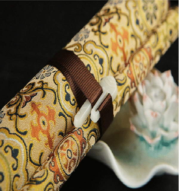 017 The Great Compassion Mantra Xuan Paper Copying Scroll Shakyo Song Brocade Box Set Calligraphy Tracing Artwork