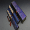 Xuan Paper Hand Scroll Copying  Phonetic Rhyme and Musical Rhythm  Article 《 Sheng Lv Qi Meng 》by Che Wan Yu  in Qing  Dynasty  Song Brocade Box 