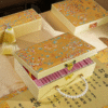 Bride price  Spousal  Conjugal gift  Marriage  Nuptial settlement  Dowry money box Red Yun Brocade Box