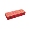 xuan paper hand scroll booklet package Red Gold Phoenix Color Song Brocade Box