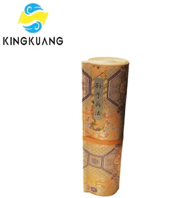 Xuan Paper Hand Scroll Chinese Calligraphy Copying Tracing Business Strategy < The Art of War   >  Artwork Collection Brocade Box Set