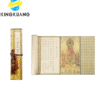 Xuan Paper Hand Scroll Copying  Buddhism  Article < The Great Repentance Sutra of Eighty-Eight Buddhas > Song Brocade Box
