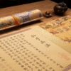 Xuan Paper Hand Scroll Chinese Calligraphy Copying Tracing Business Strategy < The Art of War   >  Artwork Collection Brocade Box Set