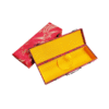 xuan paper hand scroll booklet package Red Gold Phoenix Color Song Brocade Box