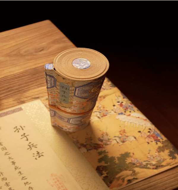 Xuan Paper Hand Scroll Chinese Calligraphy Copying Tracing Business Strategy < The Art of War   >  Artwork Collection Brocade Box Set